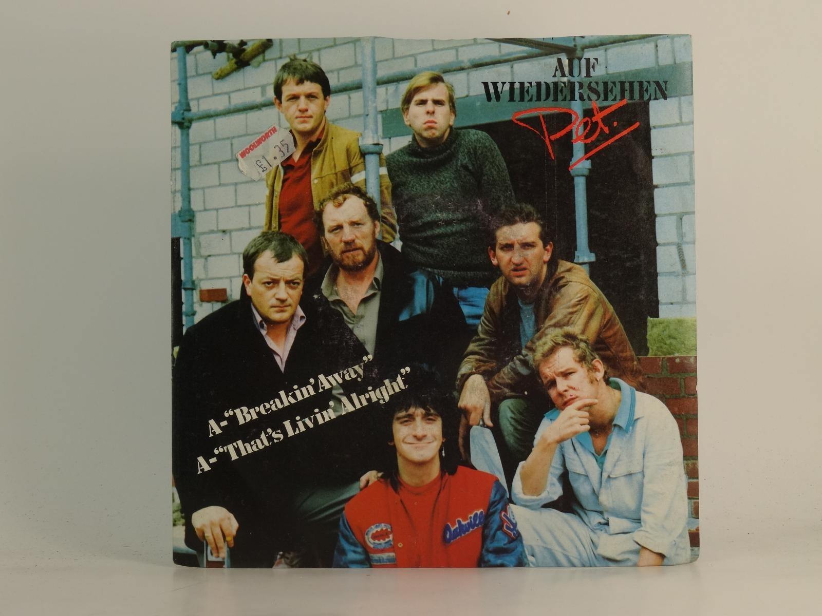 JOE FAGIN BREAKIN' AWAY (67) 2 Track 7" Single plus Picture Sleeve TOWERBELL REC