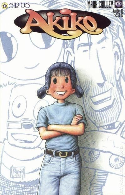 Akiko #10 VG 1997 immagine stock basso grado