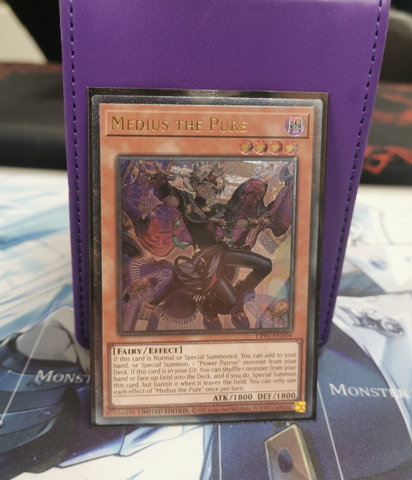 Konami Yu-Gi-Oh! Medius the Pure UP01-EN004 Ultimate Rare