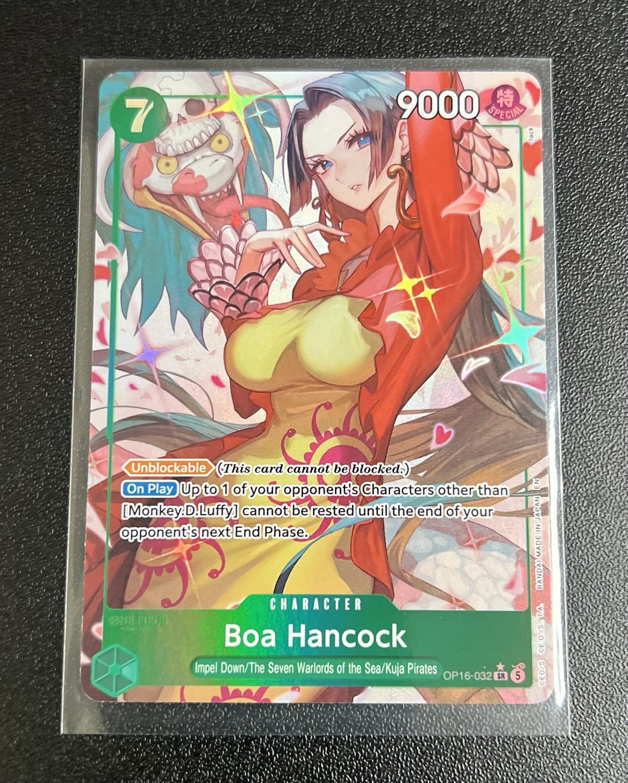 Boa Hancock (Alternate Art) OP16-032 The Time of Battle Foil