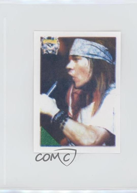 1990 El Muro Vive The Wall Live Coleccion Stickers Axl Rose #35 0jd0