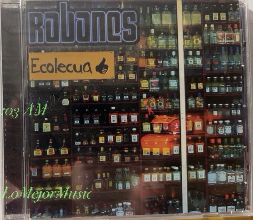 Rare Brand New Sealed No Longer Made CD Rabanes Ecolegua Rock Español