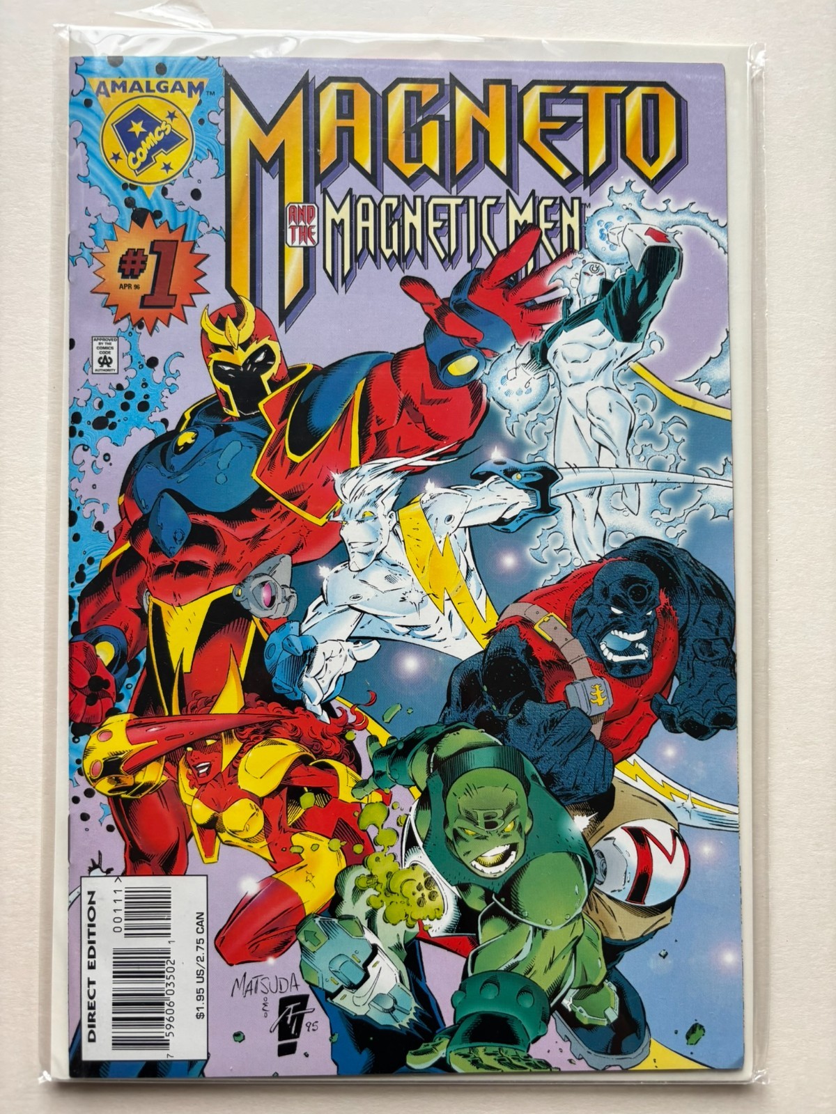 Crossover Marvel DC Comics Magneto e gli uomini magnetici 1996 #1