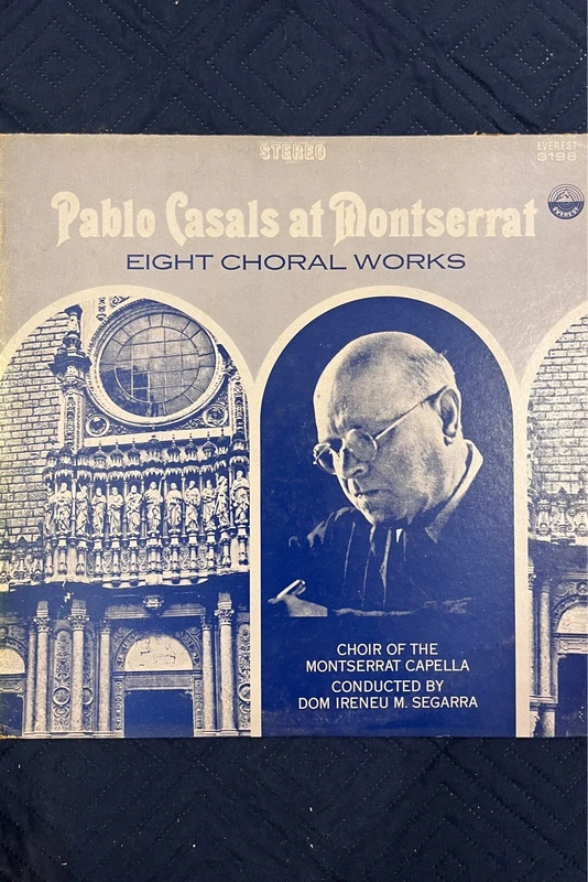 Disco Vinilo Pablo Casals at Montserrat