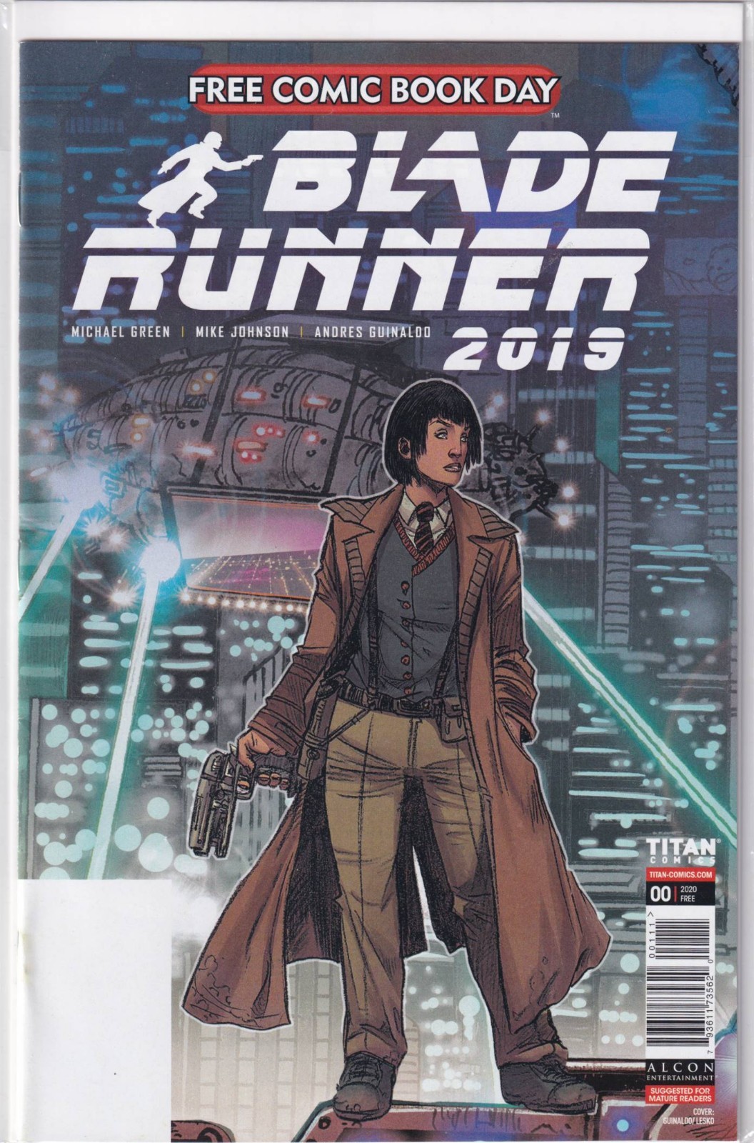 24024: TITAN COMICS BLADE RUNNER #2019 grado quasi nuovo