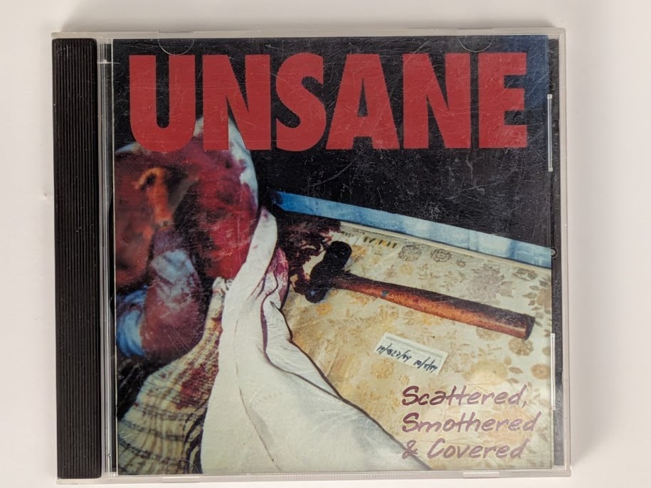 Unsane - Scattered, Smothered & Covered CD 1995 AmRep 039-2 Amphetamine Reptile