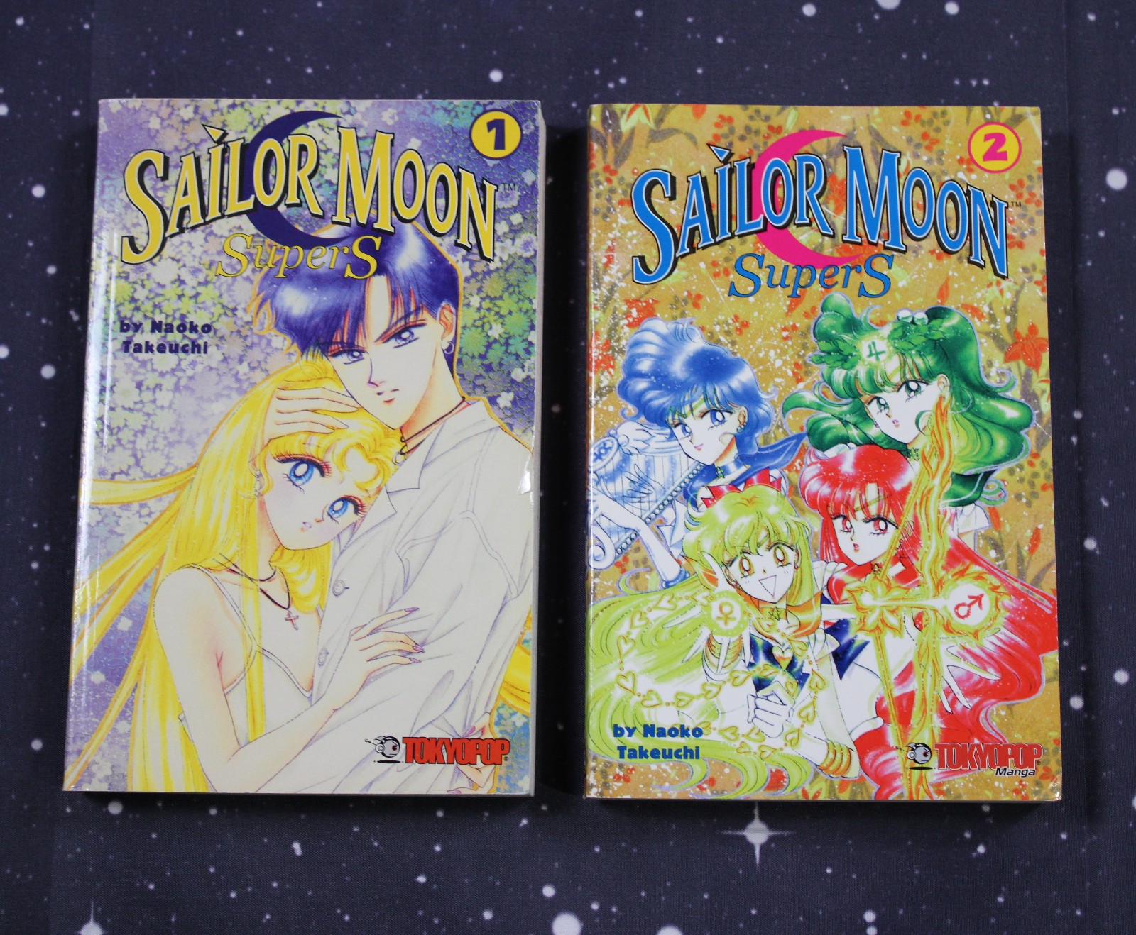 Sailor Moon SuperS di Naoko Takeuchi Vol 1 & 2 - Inglese, Manga, Tokyopop