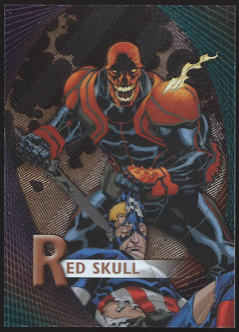 2012 Marvel Beginnings Series 2 PRIME MICROMOTION Foil inciso #M-43...RED SKULL