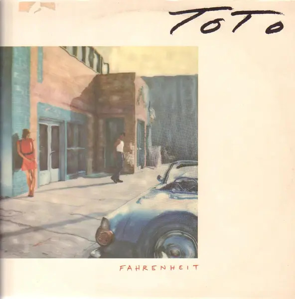 Toto Fahrenheit CBS Vinyl LP