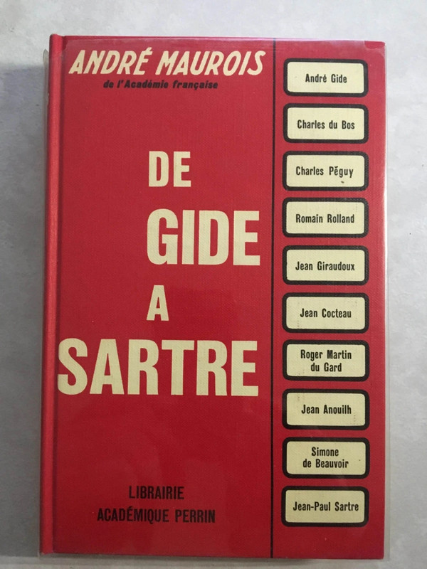 De Gide à Sartre