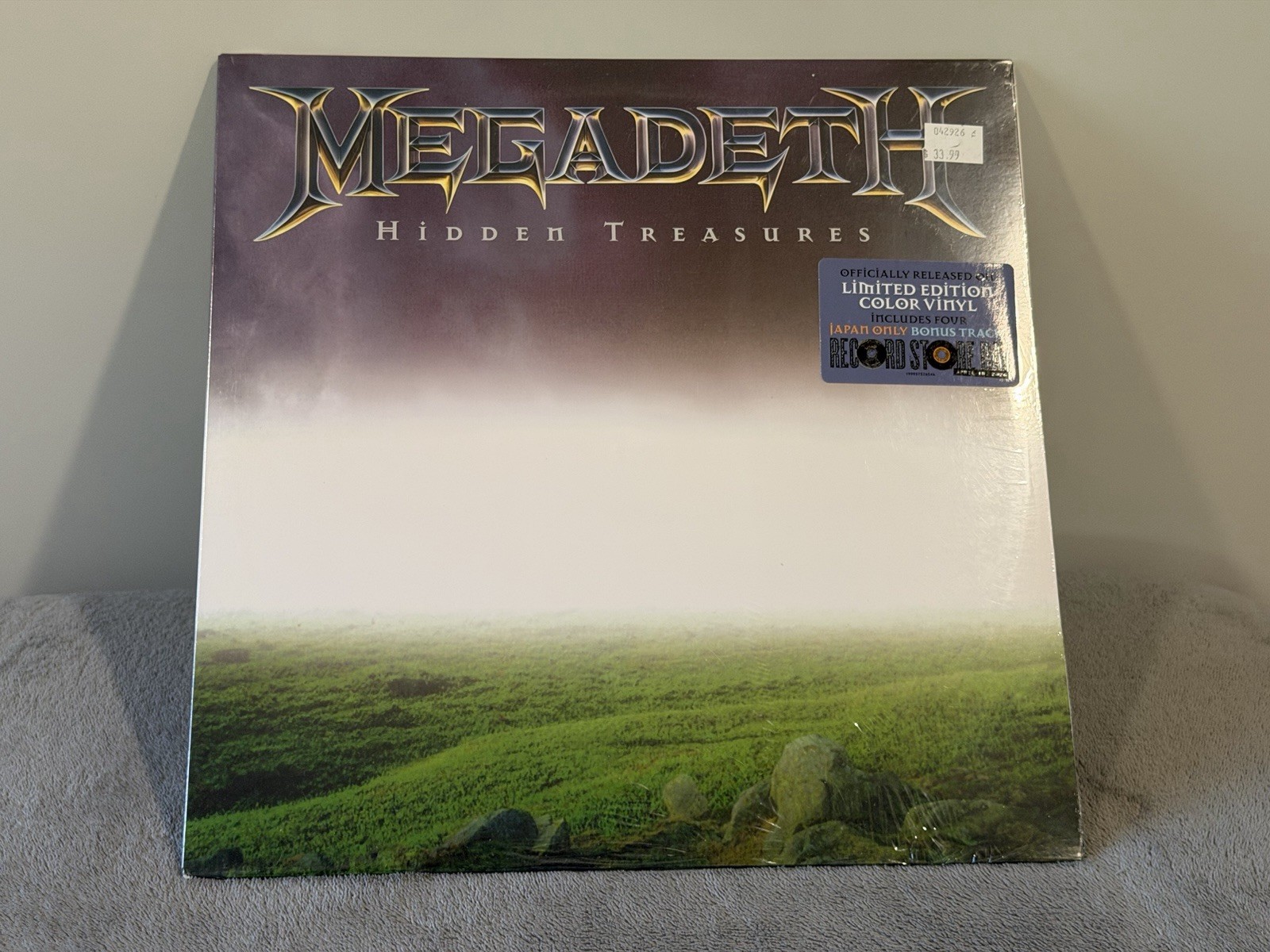 MEGADEATH "Hidden Treasures" RSD 2026 Limited Edition Color Vinyl SHIPS ASAP