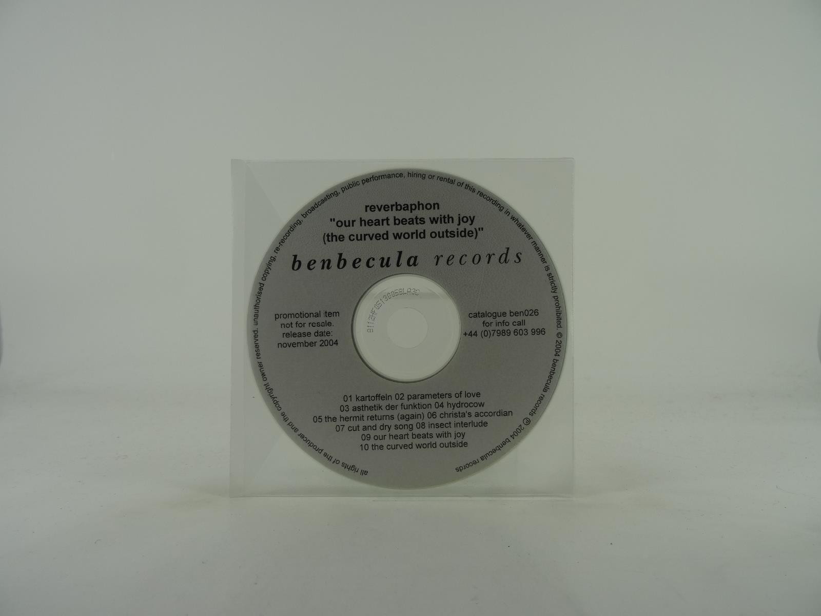 REVERBAPHON OUR HEART BEATS WITH JOY (THE CURVED WORLD OUTSIDE) (326) 10 Track P