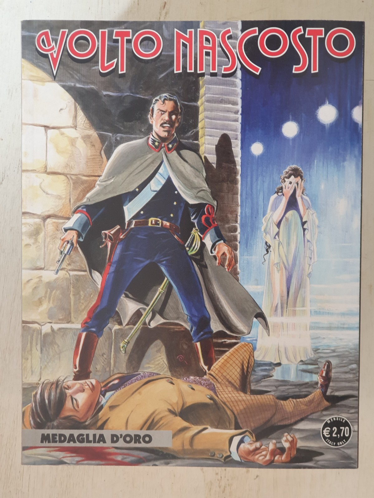 Fumetto Volto Nascosto N. 7 Medaglia d'Oro 2008 Bonelli 