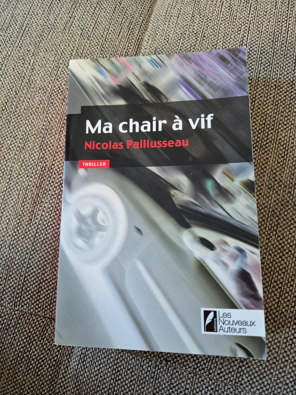 Livre Ma chair à vif de Nicolas Paillusseau