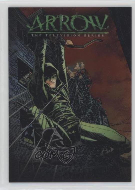 2015 Cryptozoic Arrow Stagione 1 Copertina Fumetto Freccia Cromata #CCC6 5d7
