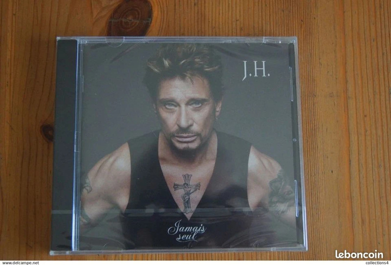 Johnny hallyday jamais seul cd neuf scelle 2011 beatles rolling stones