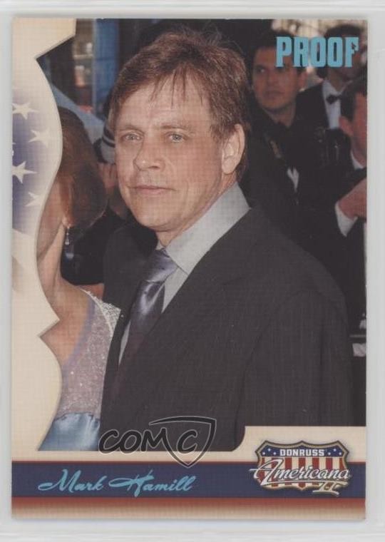 2008 Donruss Americana II vendita al dettaglio platino proof / 100 marchi Hamill #182 0j99