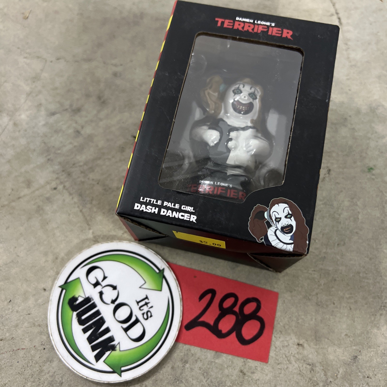Little Pale Girl Terrifier Dash Dancer Bobblehead 3" Horror Figure Surreal New