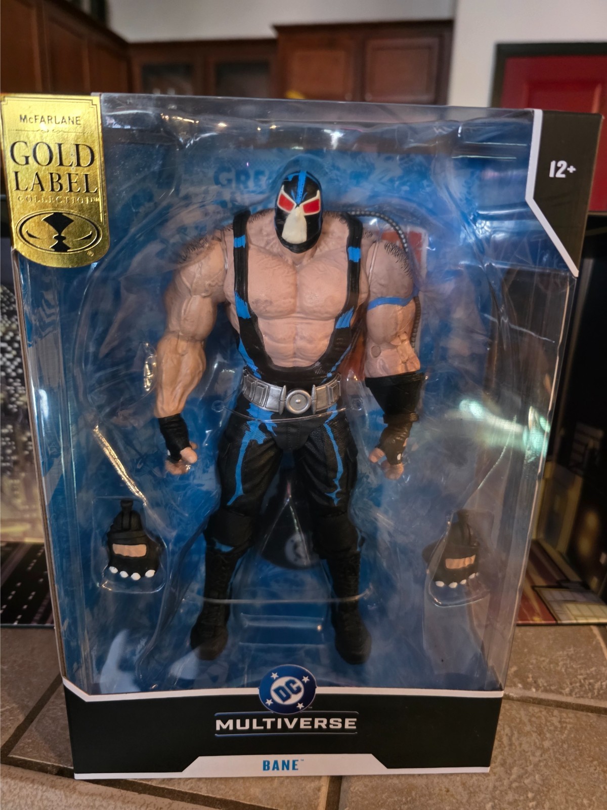 McFarlane Toys DC Multiverse Bane Knightfall MTS Store Gold Label Megafig NEW