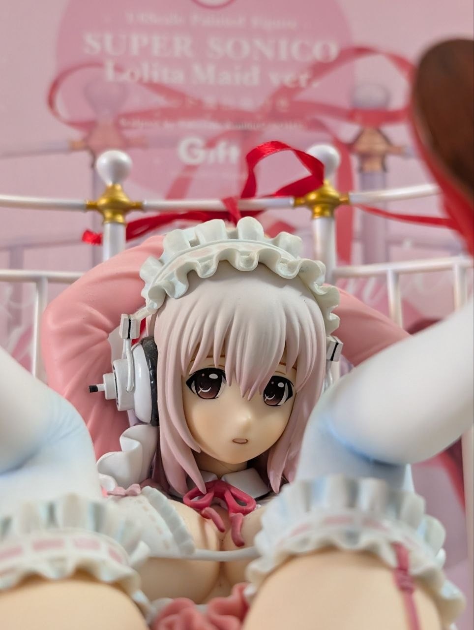 Nitoro Super Sonico Soniko Lolita Maid Ver. Bed Base 1/6
