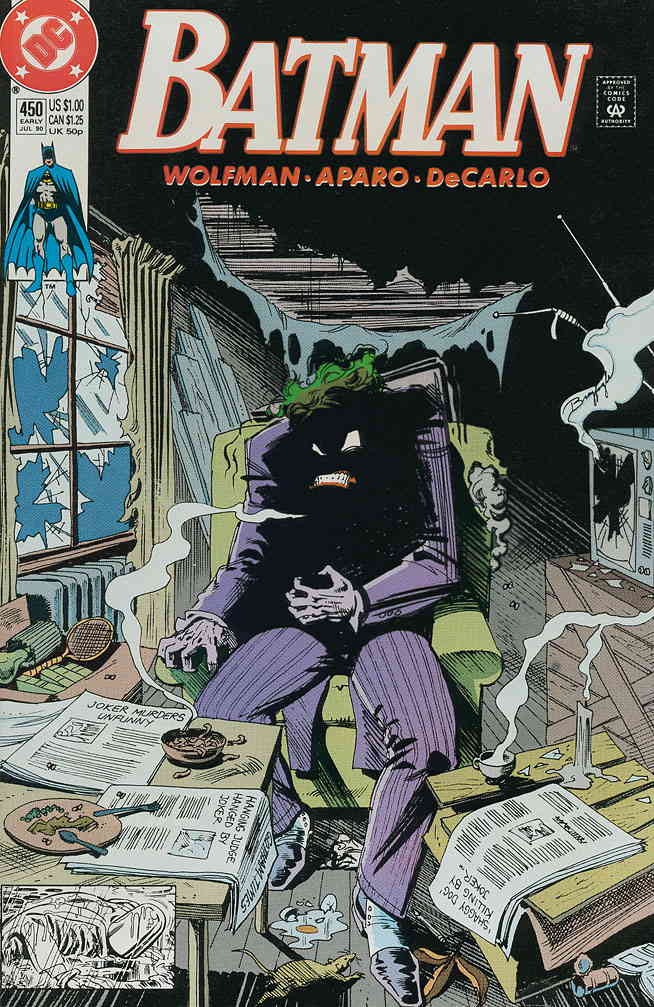 Batman #450 FN; DC | Joker Marv Wolfman Jim Aparo - w/Bag+Board