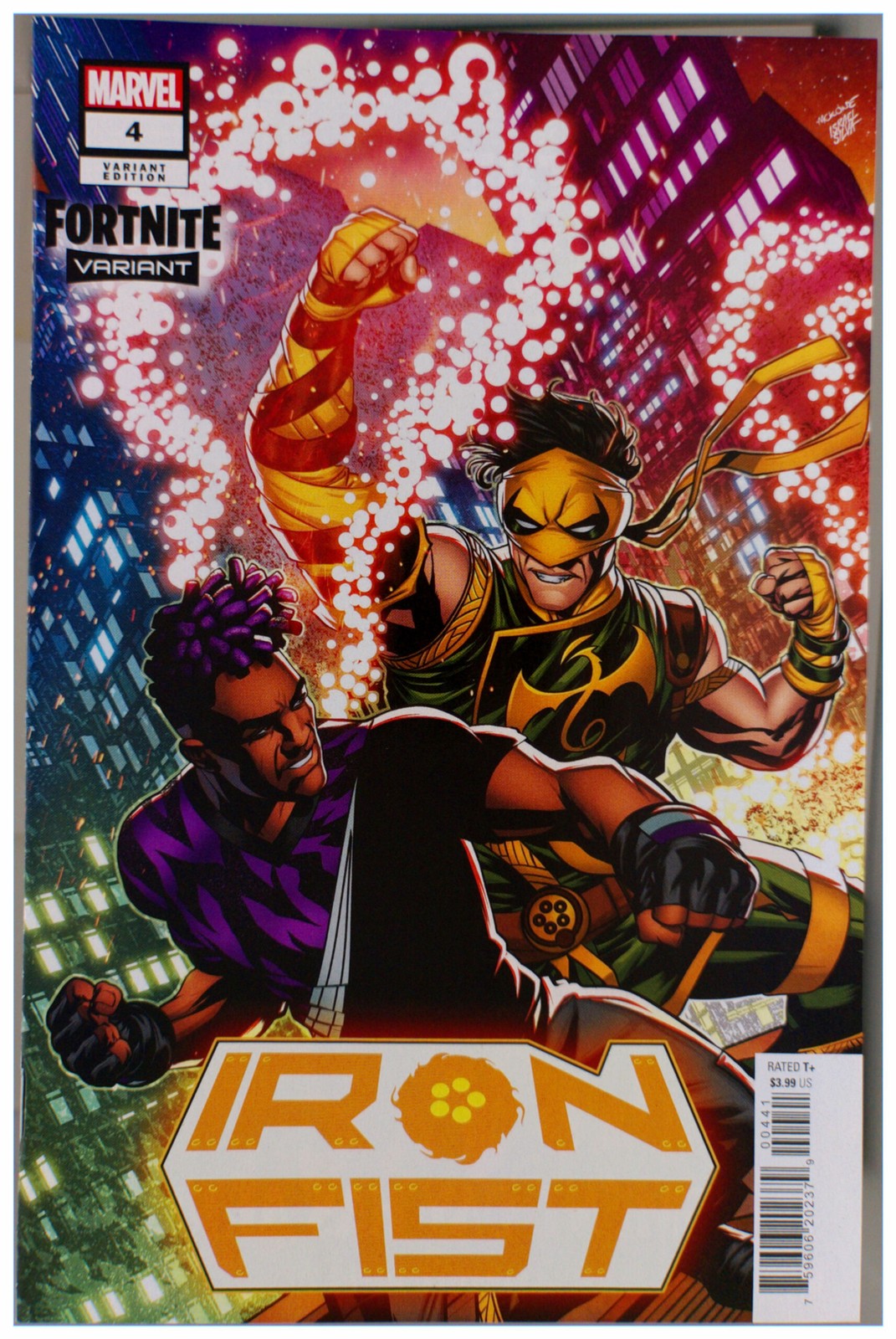 Iron Fist #4 2022 Marvel Comics NM- Comic Book Mike Mckone