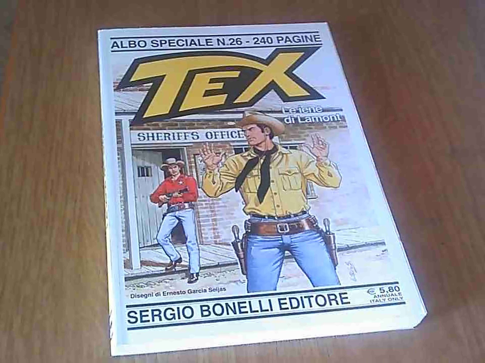albo speciale tex n26 le iene di lamont ed. bonelli
