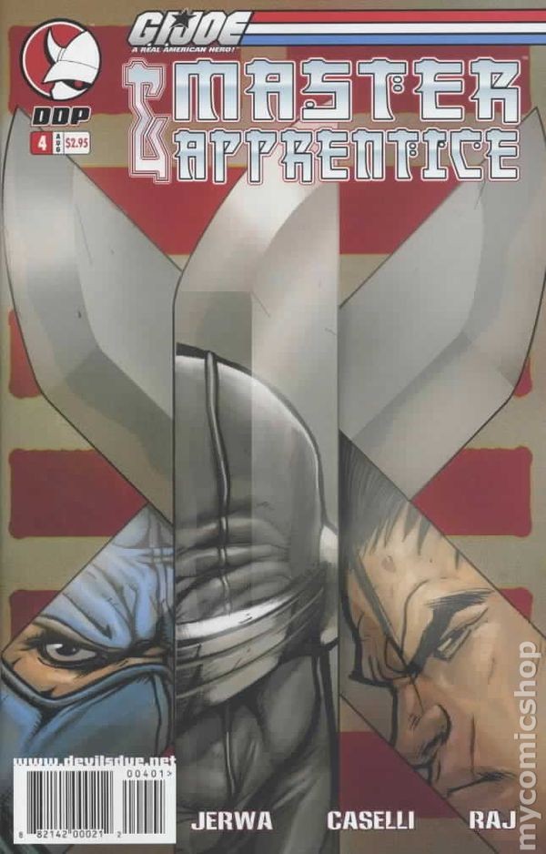 GI Joe Maestro e Apprendista #4 VF/NM 9.0 2004 Immagine Stock