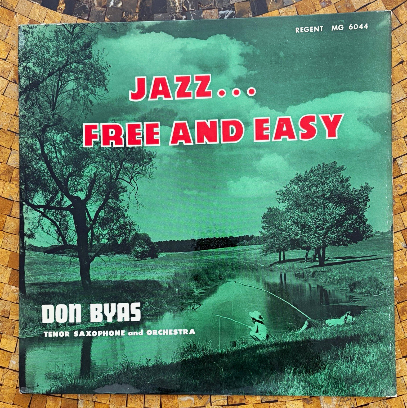 Don Byas Jazz... Free and Easy Regent Jazz LP 12" 33RPM Vinyl MG 6044 Hi-Fi