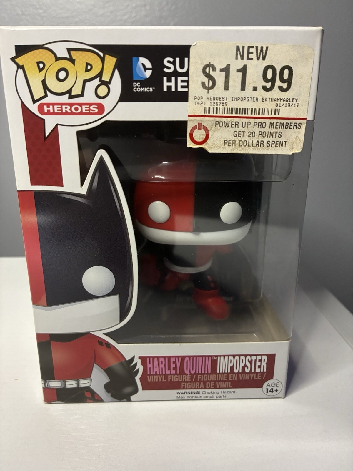 Funko Pop! Figurina in vinile esclusiva Harley Quinn Impostor 124 Hot Topic