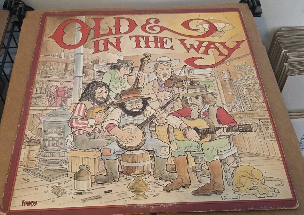 Old And In The Way 1975 Jerry Garcia Dave Grisman Bluegrass vinyl