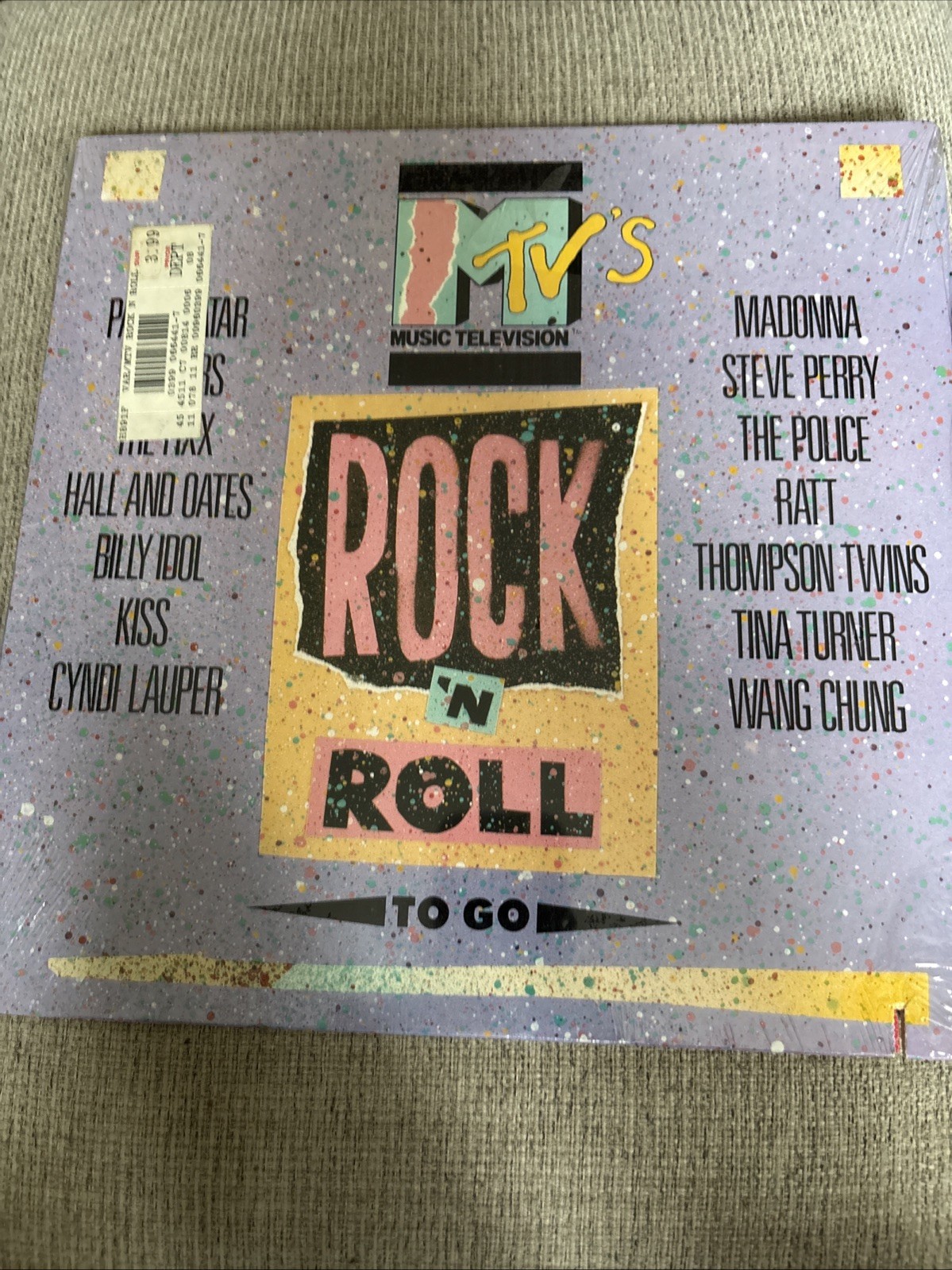 MTV's Rock 'N' Roll To Go Various Artists 1984 Vinyl LP Record In Shrink