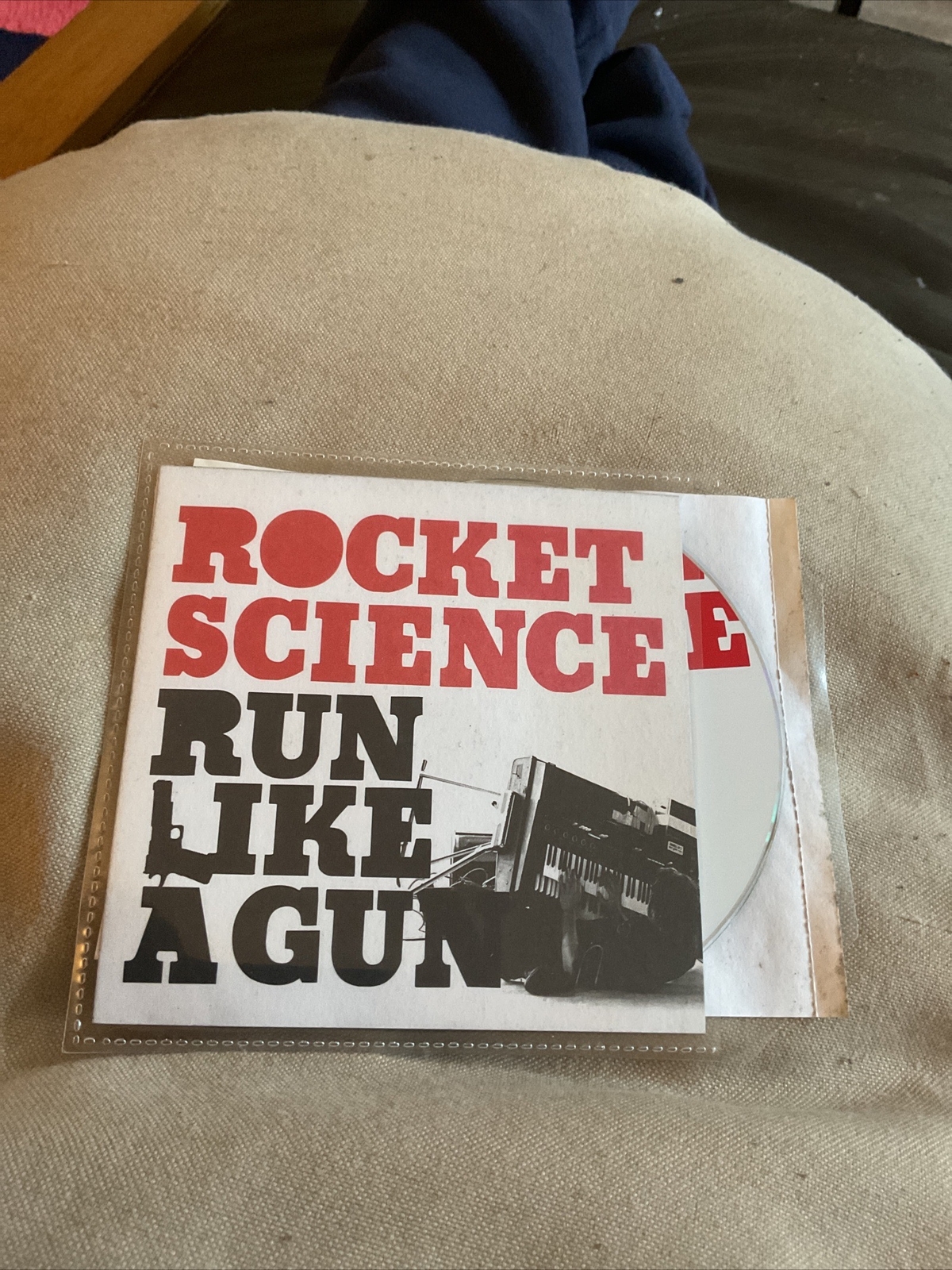 Rocket Science - Run Like A Gun - Original CD Album & Inserts Only 3172