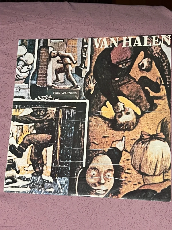 Van Halen Fair warning Vinyl