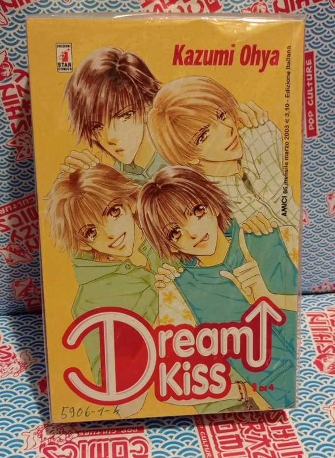 Dream kiss, serie completa, volumi da 1 a 4