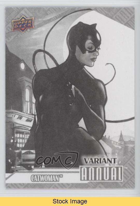 2024-25 Upper Deck DC Variante Annuale Copertina Catwoman #10 LEGGI 1u28