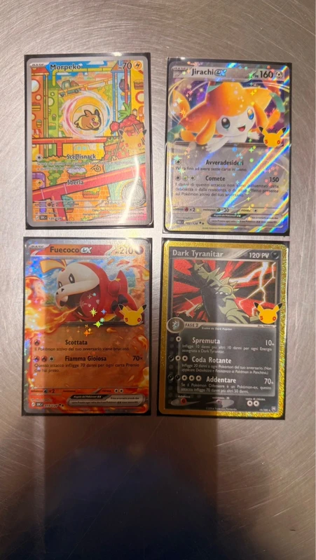 Lotto pokemon 30 anniversario misto