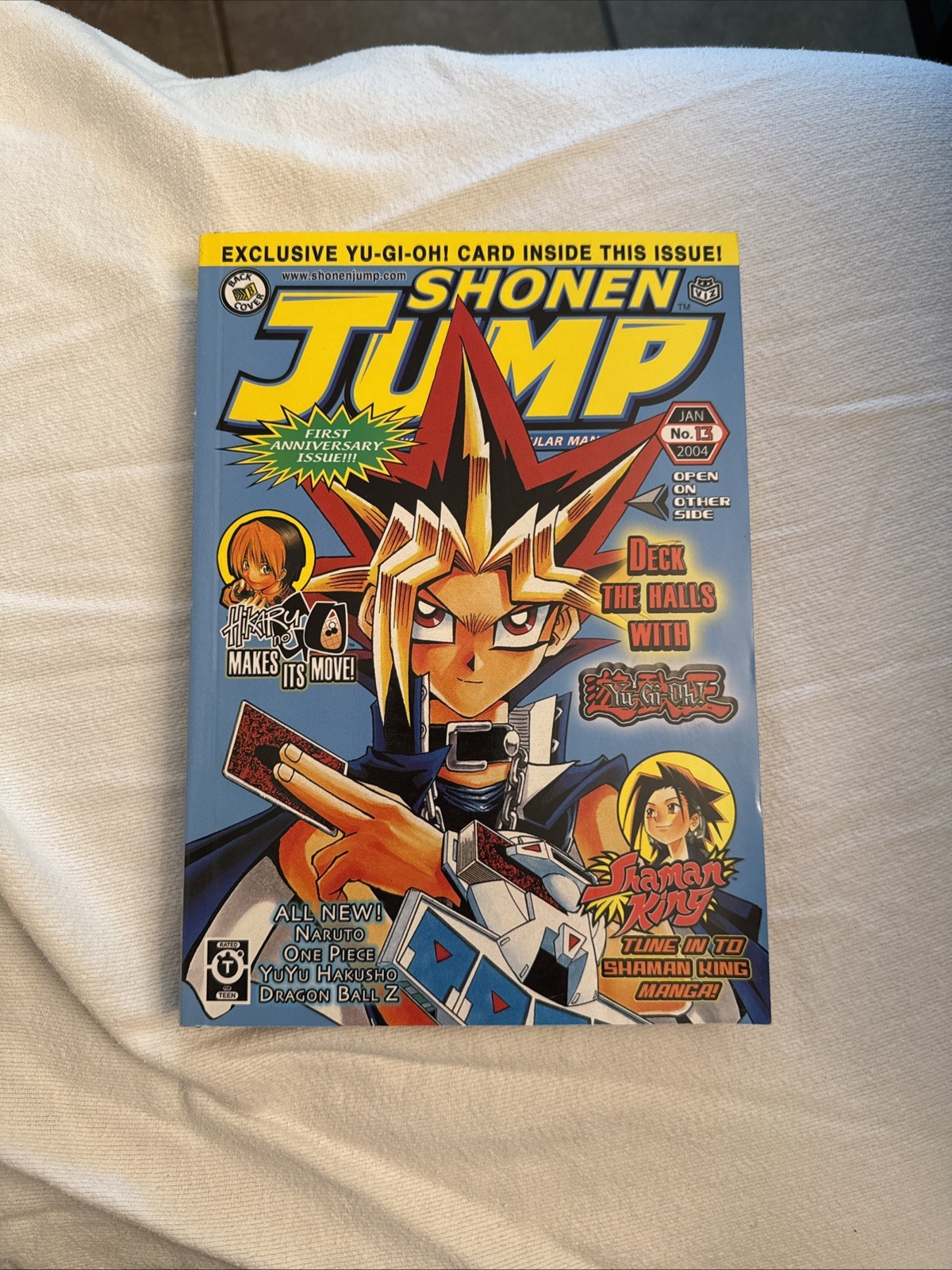 shonen jump gennaio 2004, #13 (Viz Media, copertina morbida, inglese, senza cartolina o poster