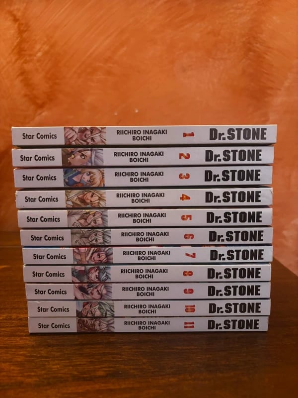 Lotto Manga Dr. Stone (Volumi 1-11) Edizione Star Comics – Ottime Condizioni