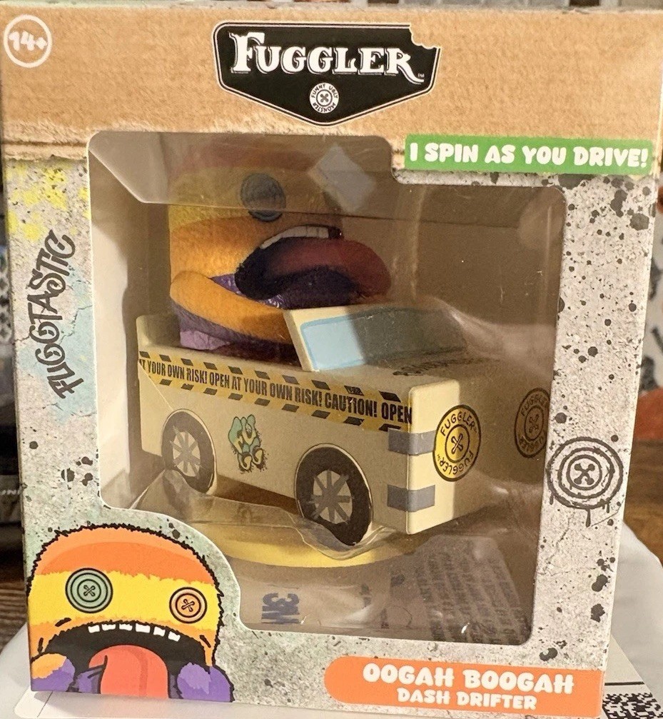 Fuggler Dash Drifter OOGAH BOOGAH Spinning Dashboard Toy 360 ORIGINAL New