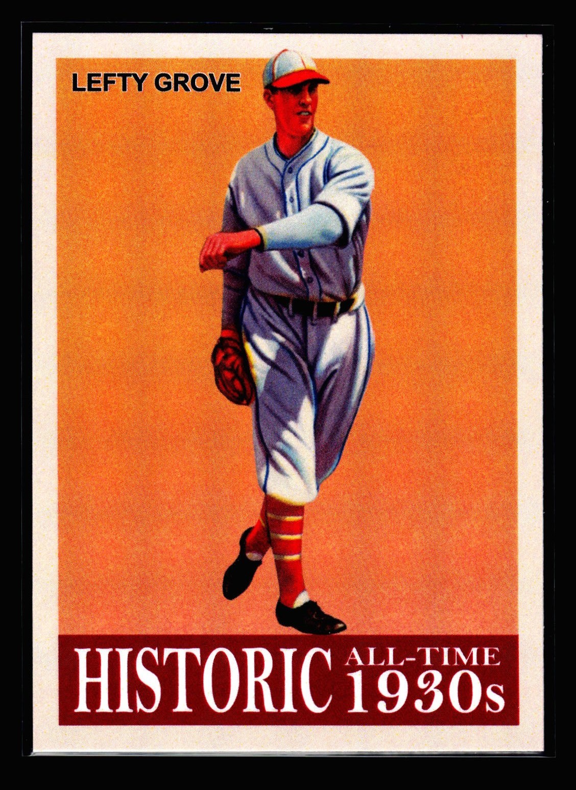 2026 Autografo storico di tutti i tempi 1930-#19 Lefty Grove Philadelphia /600