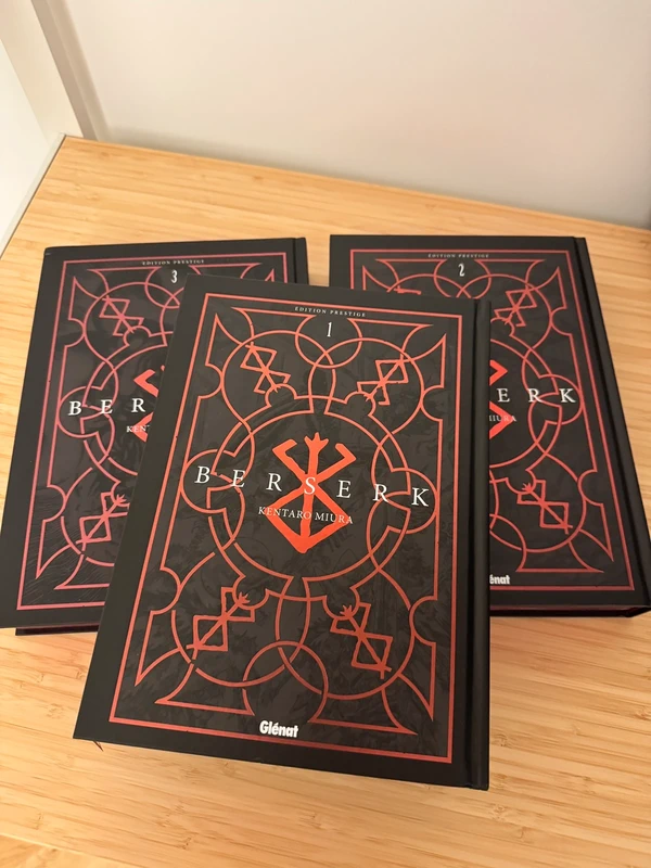 Berserk edition prestige tome 1, 2 et 3