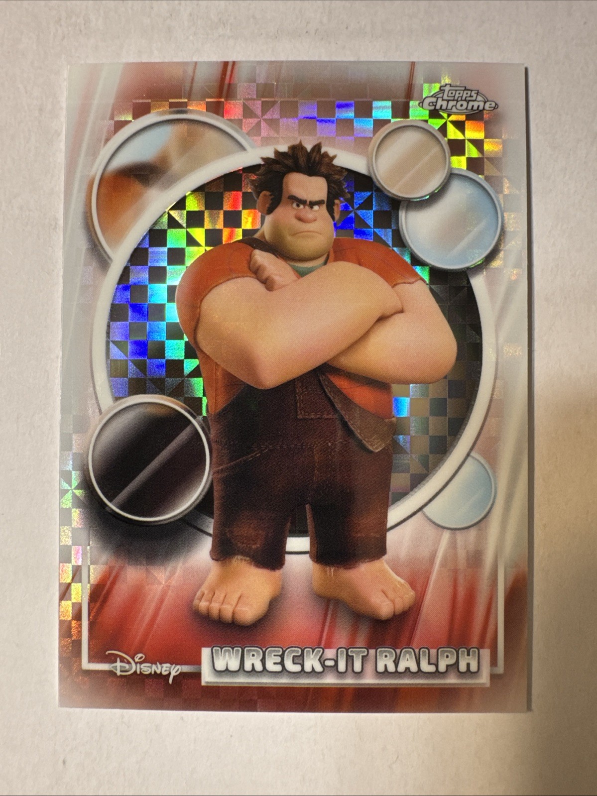 2026 Topps Chrome Disney #134 Wreck-It Ralph X-Fractor SP