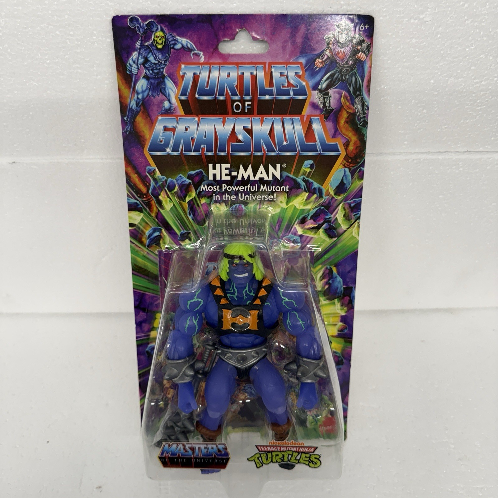 2023 Mattel Turtles Of Grayskull He-Man Figure NEW!