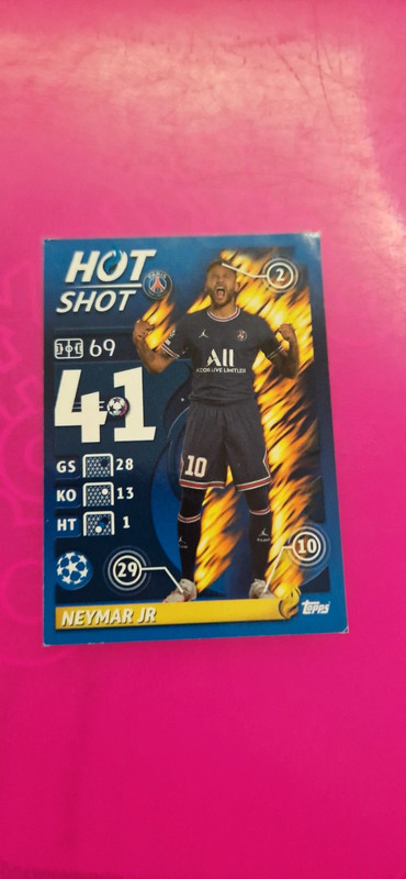 2 figurine Neymar Champions League 2021/22