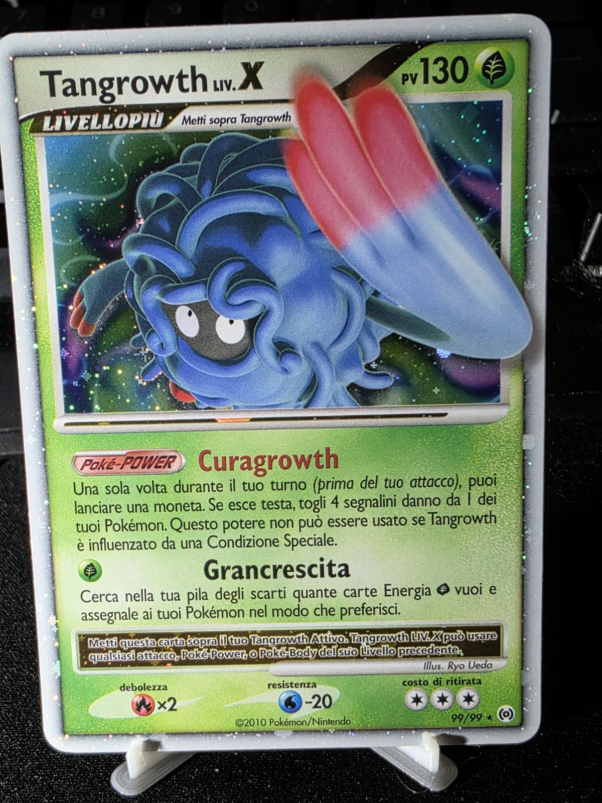 💫Carta Pokemon Tangrowth Lv X Holo Set  Arceus 99/99 Ita NM