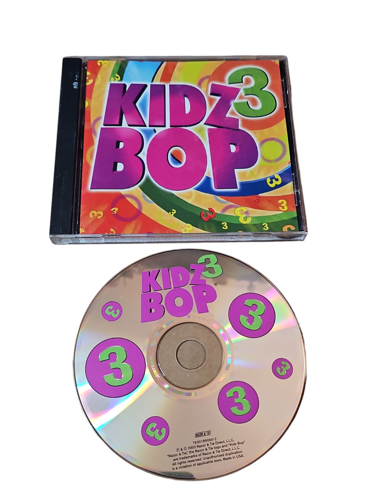 Kidz Bop 3 CD Ships Same Day