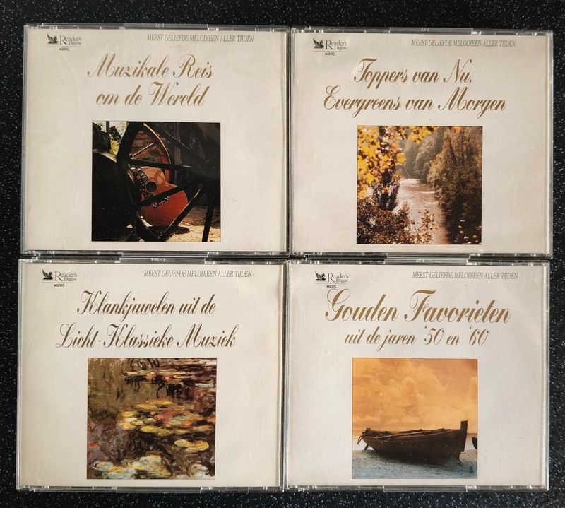 4 X 3CD Box Meest Geliefde Melodieën Aller Tijden