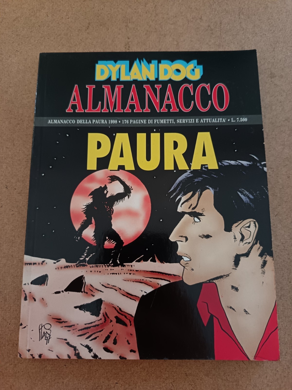 1892A DYLAN DOG ALMANACCO DELLA PAURA N° 8 1998 BONELLI EDITORE OTTIMO