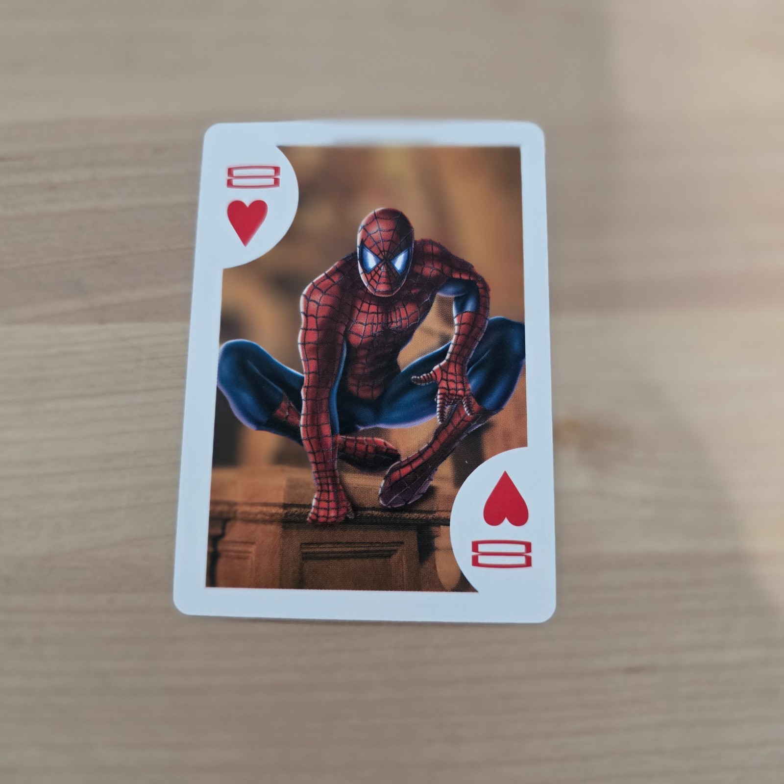 Otto di Cuori ~ SPIDER-MAN Carta da gioco singola
